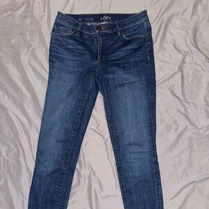 Ann Taylor LOFT Legging Jeans Size 27 / 4 Skinny Stretch Denim